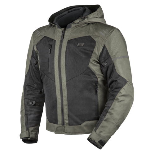Rjays Tracer 2 Air Olive Textile Jacket [Size:SM]