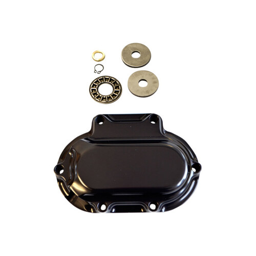 Trask Performance TP-TM-2039BK Hydraulic Clutch Cover Gloss Black for Dyna 06-17/Softail 07-17/Touring 07-13