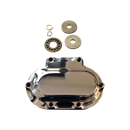 Trask Performance TP-TM-2039CH Hydraulic Clutch Cover Chrome for Dyna 06-17/Softail 07-17/Touring 07-13