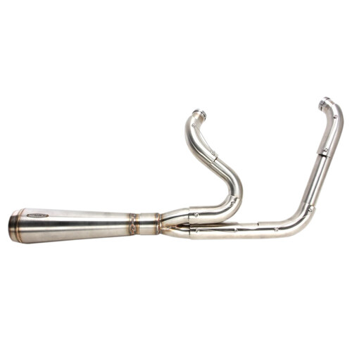 Trask Performance TP-TM-5052 Assault 2-1 Exhaust Stainless Steel for Softail 18-Up