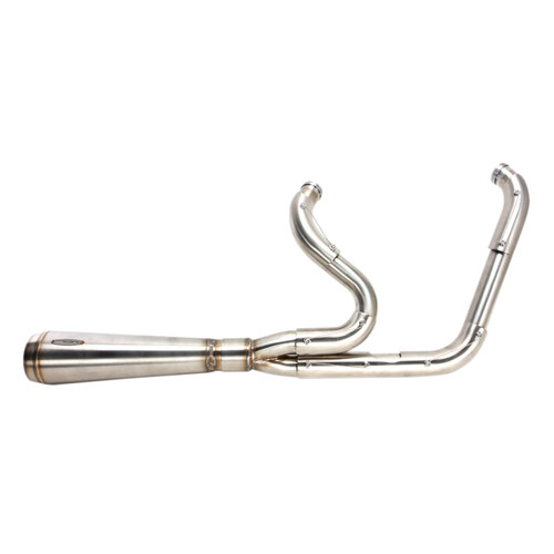 Trask Performance TP-TM-5060 Assault 2-1 Exhaust System Stainless Steel for Softail 00-17