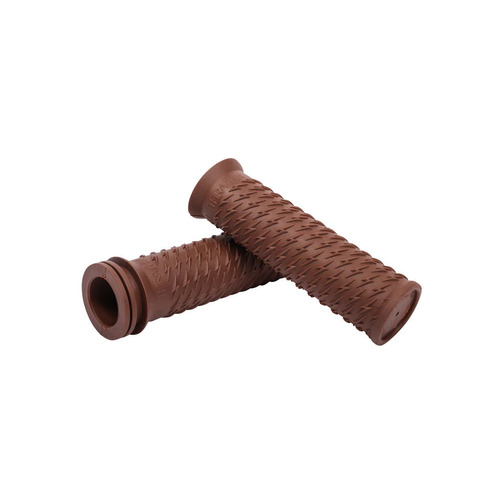Thrashin Supply TS-TSC-2708-5 Bolt Grips Brown for all Models w/Cable or Throttle By Wire