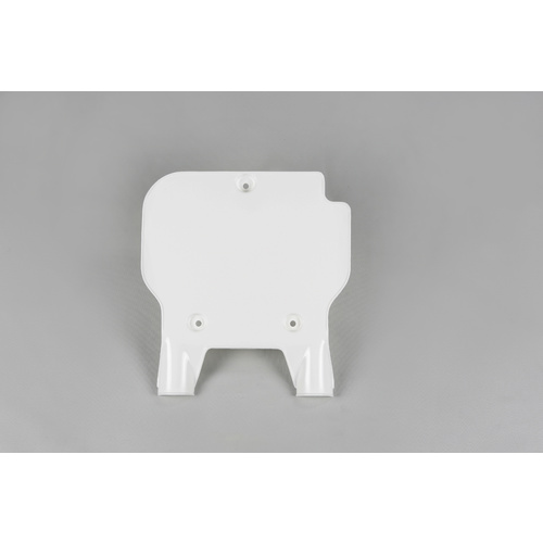 UFO Front Number Plate White for Kawasaki KX 80 91-97