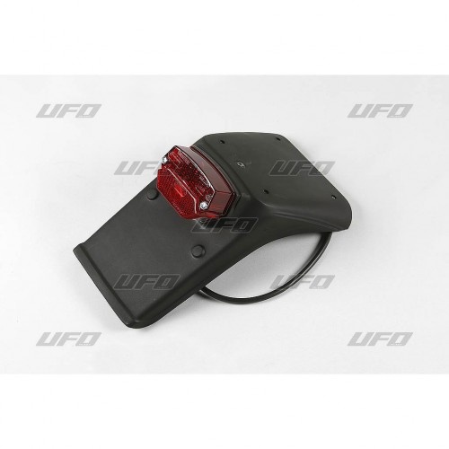UFO License Plate Holder w/Stop Light Black for KTM 400/620 93-99