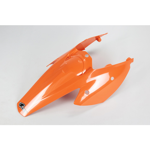 UFO Rear Fender/Side Panels (One-Piece) Orange (98-18) for KTM SX/SX-F 04-06
