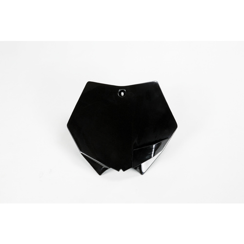 UFO Front Number Plate Black for KTM SX/SX-F 07-12