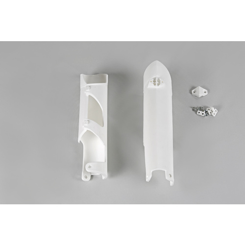 UFO Fork Slider Protector White for Husqvarna TC/FC 2014/TE/TX/FE 14-15