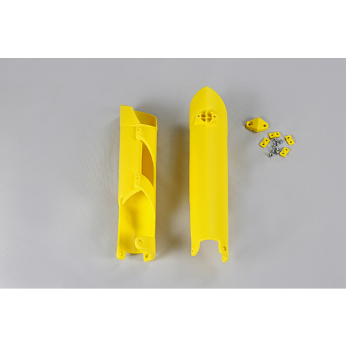 UFO Fork Slider Protector Yellow for Husqvarna TC/FC 2014/TE/TX/FE 14-15