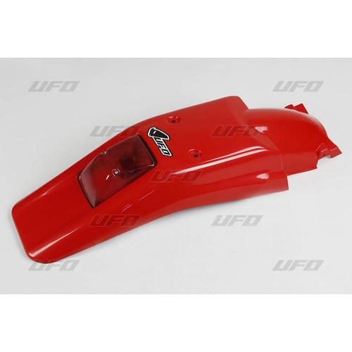 UFO Rear Fender w/Tailight Red (92-99) for Honda XR250/400 96-20