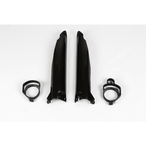 UFO Fork Slider Protector Black for Kawasaki KX 125/250/500 96-03