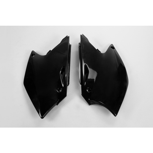 UFO Side Panels Black for Kawasaki KXF 250 04-05