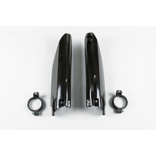 UFO Fork Slider Protector Black for Suzuki RM 125/250 01-03