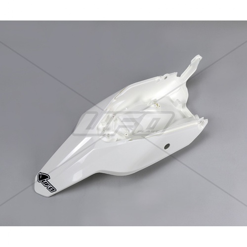 UFO Rear Fender/Side Panels White for KTM SX 65 09-15
