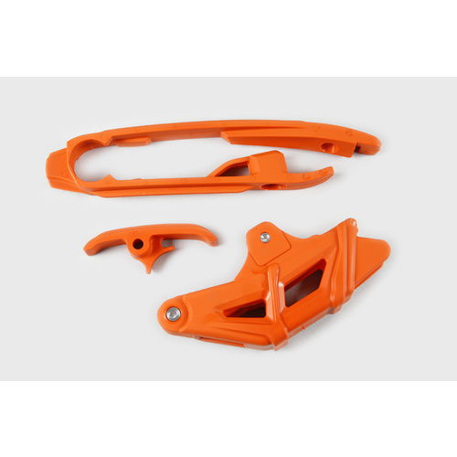 UFO Chain Guide & Swingarm Chain Slider Kit Orange (98-18) for KTM SX/SX-F 16-20 (no SX 250 2016)