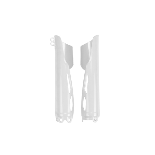 UFO Fork Slider Protectors White for Honda CRF250R 2022/450R/RX 19-22