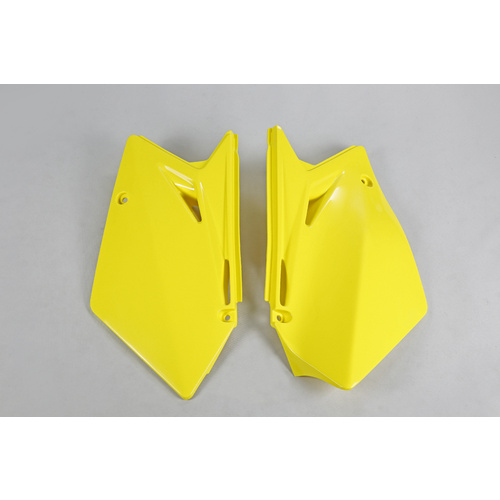 UFO Side Panels Yellow (01-18) for Suzuki RMZ 450 2007