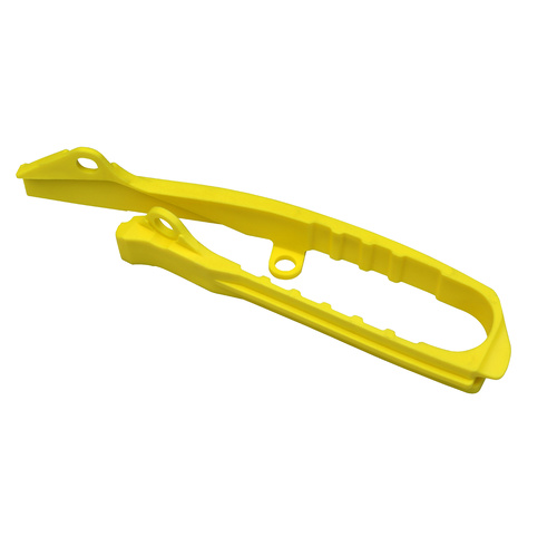 UFO Swingarm Chain Slider Yellow (01-19) for Suzuki RMZ 250 19-20/RMZ 450 18-20