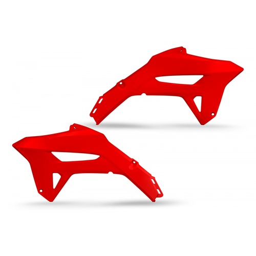 UFO Radiator Covers Red for Honda CRF450R 2021