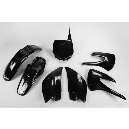 UFO Restyle Plastics Kit Black for Kawasaki KX 85 10-13