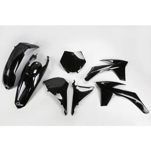 UFO Plastics Kit Black for KTM SX 2011