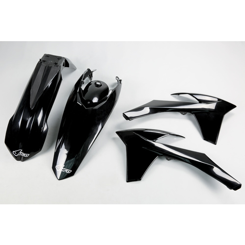 UFO Plastics Kit Black for KTM EXC/EXC-F 12-13
