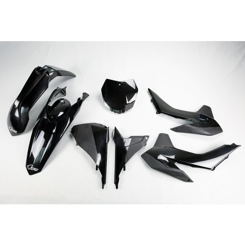 UFO Plastics Kit Black for KTM SX/SX-F 13-15