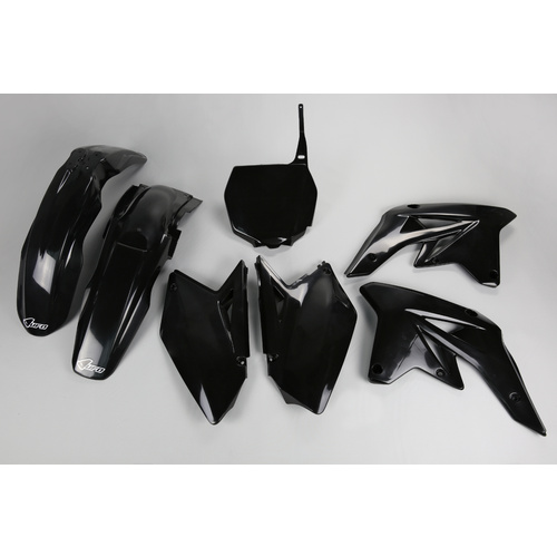UFO Plastics Kit Black for Suzuki RMZ 250 07-08