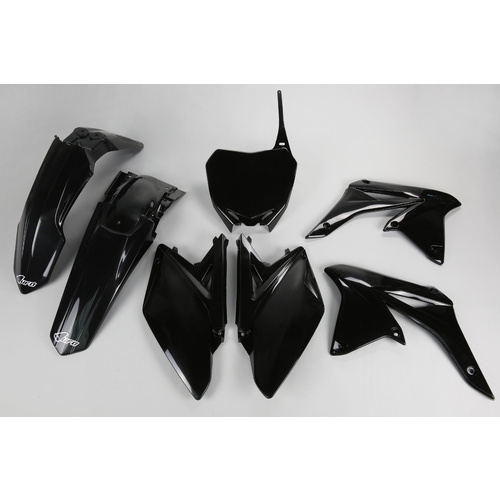UFO Plastics Kit Black for Suzuki RMZ 250 11-12