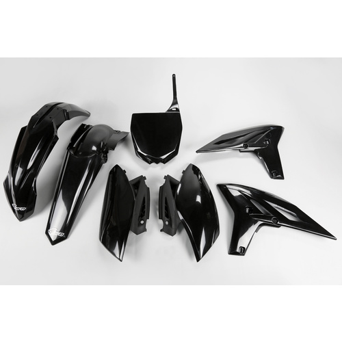 UFO Plastics Kit Black for Yamaha YZF 250 2010