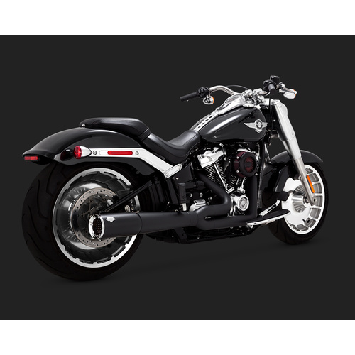 Vance & Hines V47589 Pro Pipe Black Softail 18-19 Fatboy & Breakout