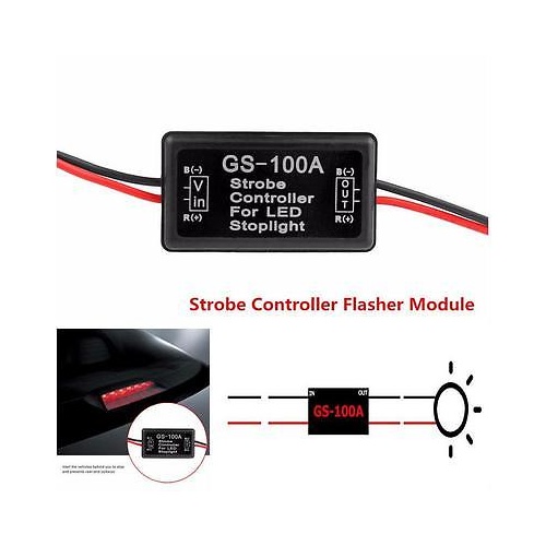 Strobe Flasher Module Box Universal Use Suit Most Models