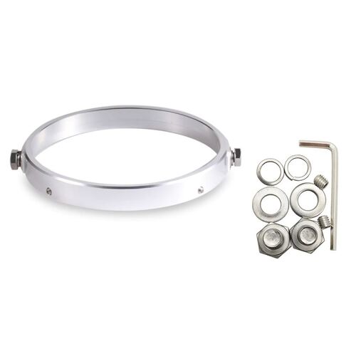 Billet Universal 5 3/4" Headlight Mount Ring (Ring Only) Chrome use on Most Harleys and Metric Models Custom Use