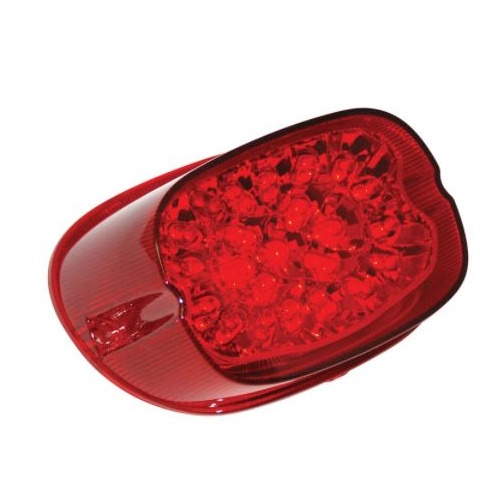 Tailight ABS Stock Style Squareback LED Smooth Red Lens with Turn Signal Suit most Harley Dyna Sportster Softail Touring Models