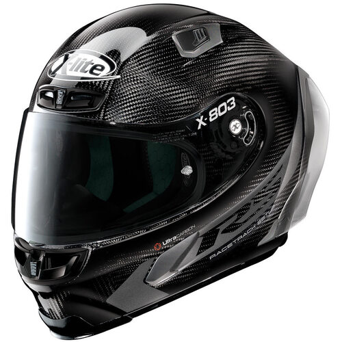 X-Lite X-803 RS Ultra Carbon Hot Lap Carbon/Grey 15 Helmet [Size:SM]