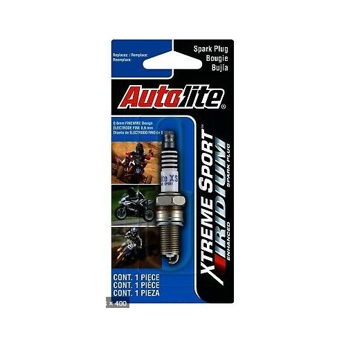 Autolite Xtreme Sport Iridium XS4302 Spark Plug for Milwaukee-Eight 17-Up/Street 500/750 15-Up/Indian Scout Each Replaces OEM # 31600012 / 31600085