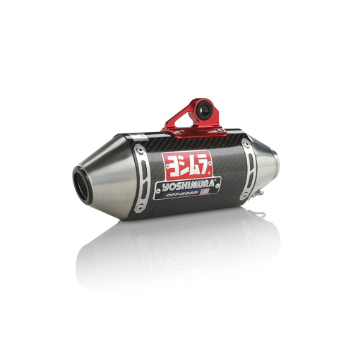 Yoshimura Enduro Series RS-2 Titanium Full Exhaust System w/Carbon Sleeve/Stainless End Cap for Honda CRF50F 04-19/XR50 00-03
