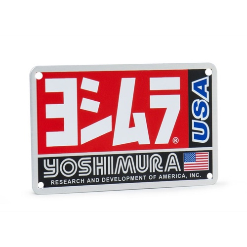 Yoshimura Muffler Badge for TRC/TRS Mufflers