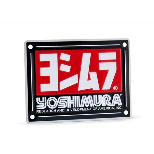 Yoshimura Muffler Badge for RS-4/RS-4D Mufflers