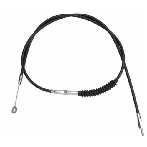 Zodiac Z114839 Clutch Cable 65" Armour Coat Clear Coat Braided Stainless Steel Big Twin Softail  07-up Standard Oem 38666-07