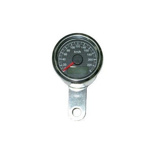 Zodiac Z169361 Mini Speedometer Black Face